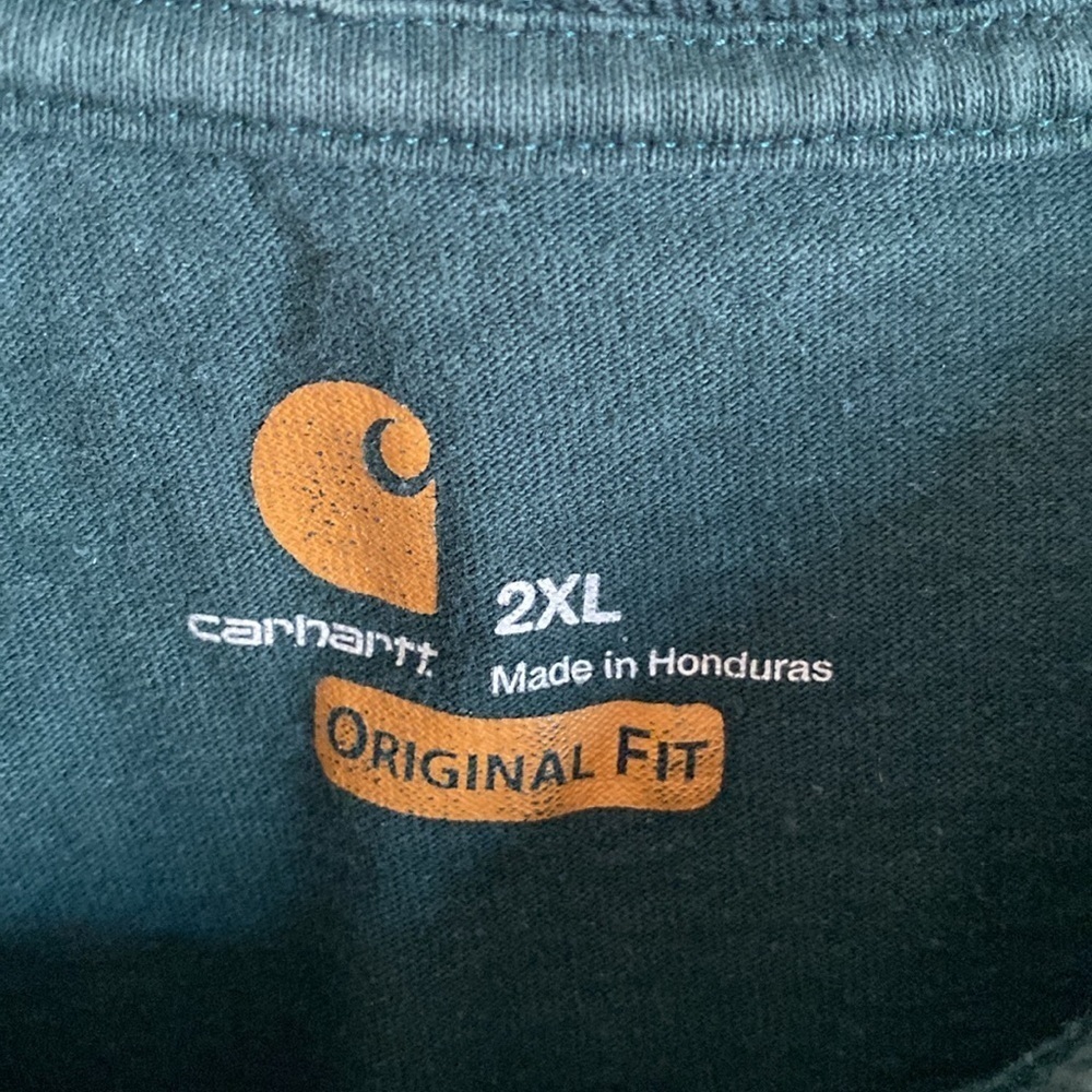 CARHARTT Men’s Three (3 pcs.) Short Sleeves Pocket T Shirts Size 2XL - Picture 3 of 11